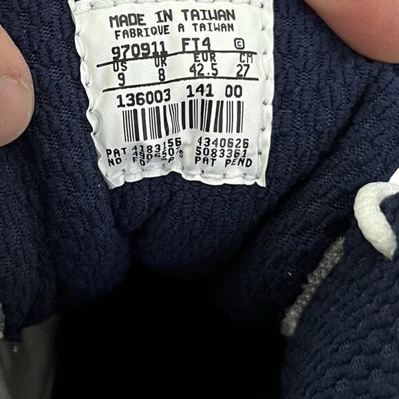 Nike Jordan Jumpman White College Navy 1997 Sneakers Size 9 Mens 136003-141 - Picture 12 of 15